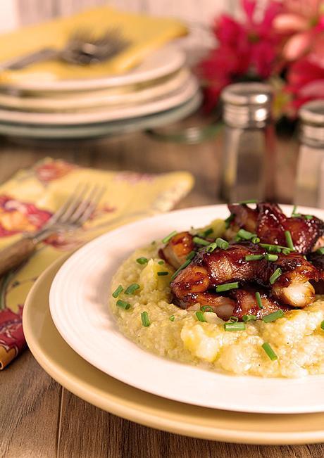 Caribbean Shrimp and Grits