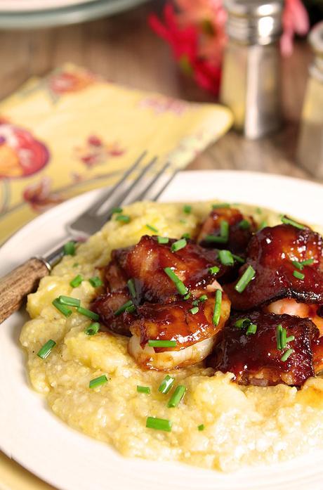 Caribbean Shrimp and Grits