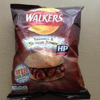 Walkers Sausage & HP Brown Sauce Crisps Review