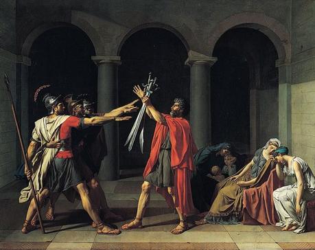 Le Serment des Horaces (1784) Jacques-Louis David