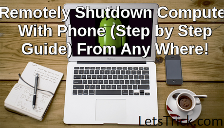 Remotely-shutdown-pc-phone-anywhere