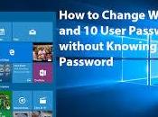 Change Windows Password Without Knowing Password.