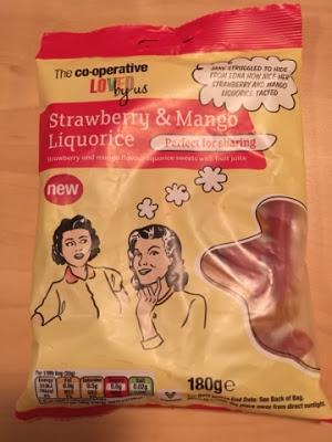 Today's Review: Co-Op Strawberry & Mango Liquorice