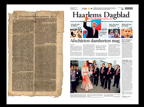 Meanwhile, in Holland, the oldest newspaper in the world gets rejuvenated