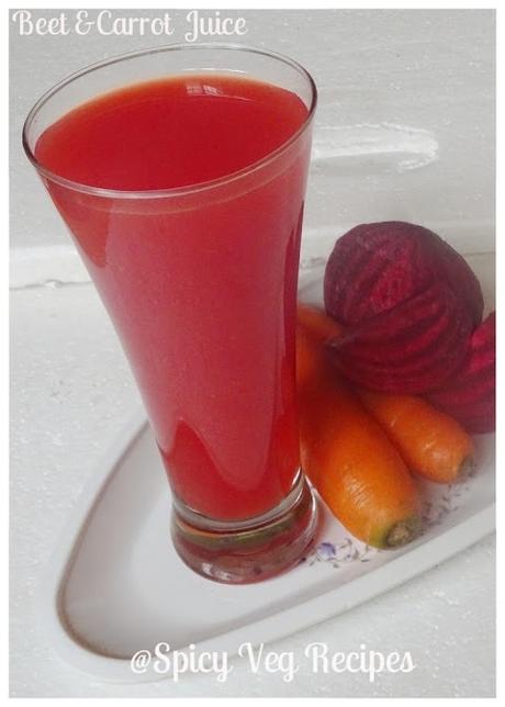 you  can prepare this nutritious juice as per the taste there is no need to follow some strict measure to make this juice. Due to the presence of beet and carrot, This juice is so nutritious and full of several antioxidants. Beet and carrot juice-How to make Beet and carrot juice-Beet & Carrot Juice Recipebeverages and drinks, healthy recipes, veg recipes, Indian Cuisine, Fuison, Bachelor Recipes, Easy Recipes, Quick Recipes, beetroot Recipes, carrot recipes