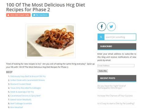 The 15 Best Blogs for HCG Recipes of 2016