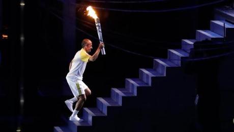 Torch lighting ceremony - Rio 2016