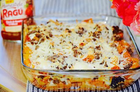 Cheesy Baked Ziti With Sage Sausage