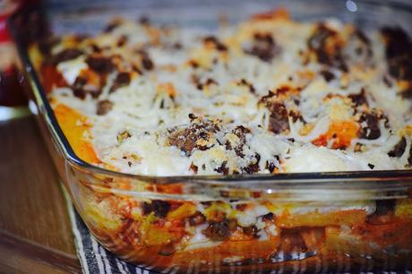 Cheesy Baked Ziti With Sage Sausage