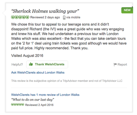 A London Walker Reviews #Sherlock & Richard IV