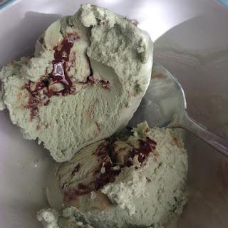 oppo mint choc swirl spirulina ice cream