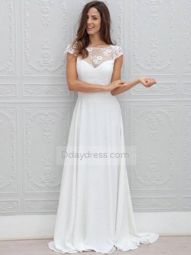 A-Line-Short-Sleeves-Scoop-Lace-Brush-Train-Wedding-Dress-Itemwd0188-1_3