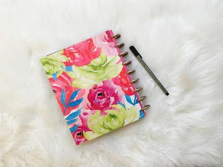 How I Use My Rose Gold Happy Planner