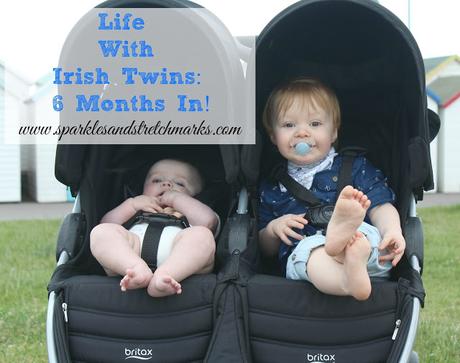 Life With Irish Twins: 6 Months In