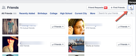 How to hide friends on facebook