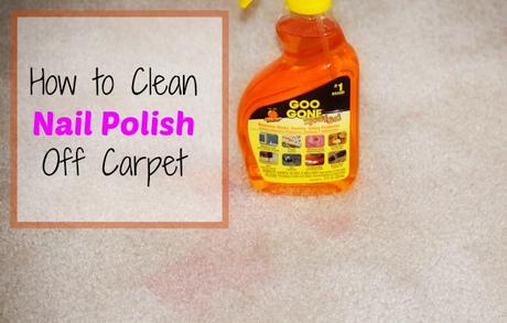 How to Clean Nail Polish Off Carpet