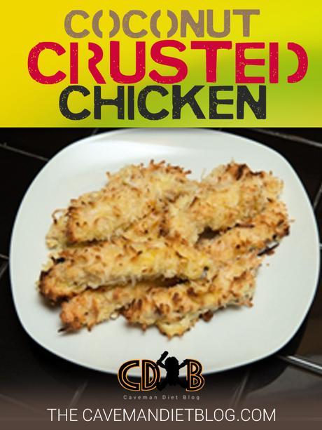 paleo dinner recipes coconut crusted chicken main image