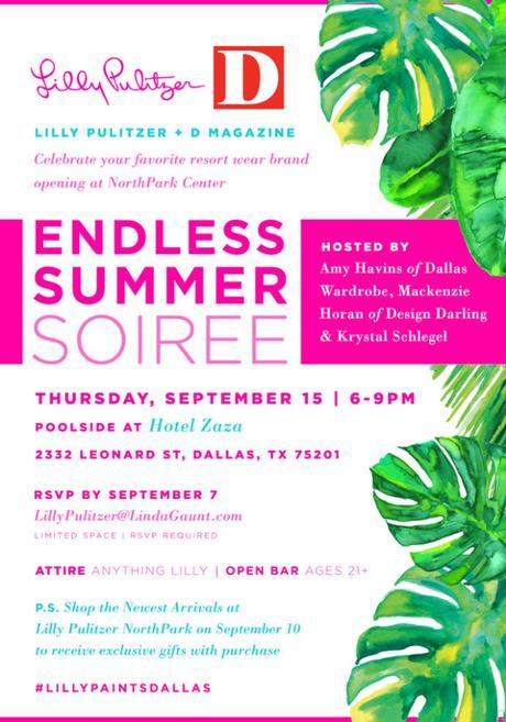 Amy Havins shares details from the Lilly Pulitzer store opening event in Dallas.