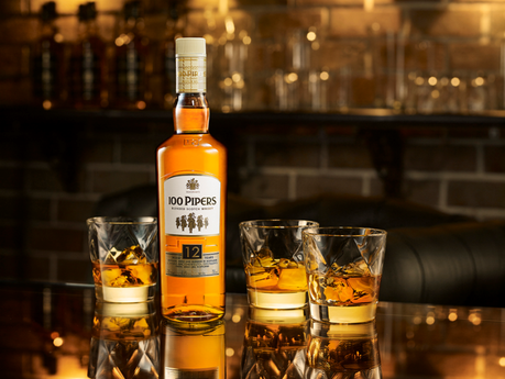 100 Pipers Whisky From Seagram Berememberedforgood Paperblog