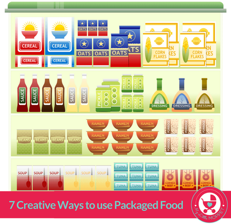 7 Ways to use Packaged Food Creatively