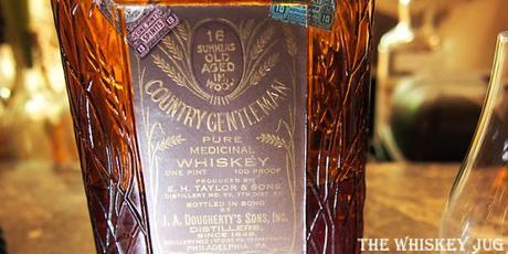 Country Gentleman Medicinal Pint Label