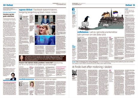 In Denmark:  Kristeligt Dagblad launches a new design