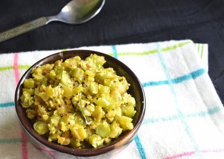 Beans Thoran | French Beans cooked with Spiced coconut | Onam sadya Recipe