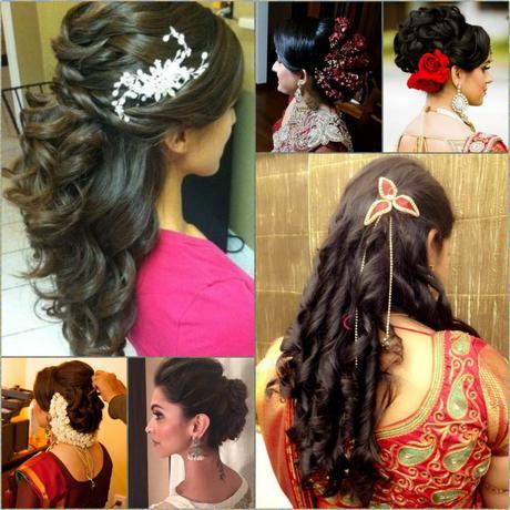 indian-wedding--curly-hair-styles for long hairs