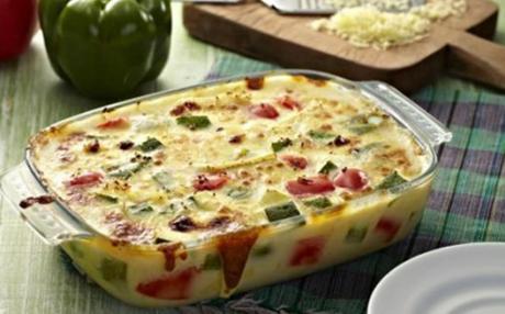 Cheese and Vegetable Gratin