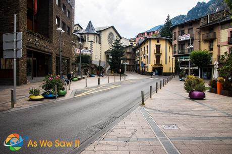 Downtown Andorra la Vella