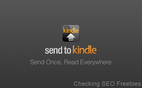 Download Send to Kindle CRX Extension of Chrome Avaialble