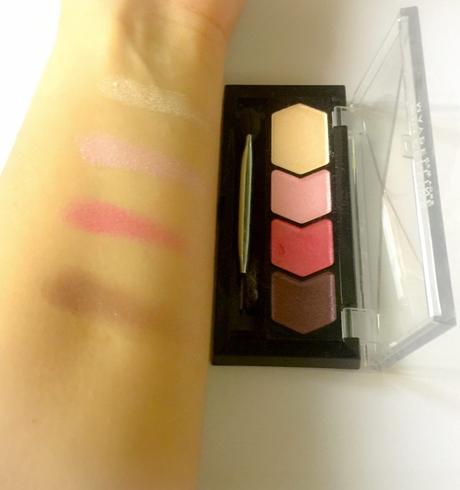 Maybelline Diamond Glow Eye Shadow in shade Wine Pink Review