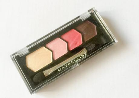 Maybelline Diamond Glow Eye Shadow in shade Wine Pink Review