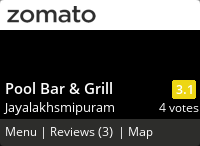 Pool Bar & Grill Menu, Reviews, Photos, Location and Info - Zomato