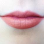 Trifle Cosmetics Lip Parfait Buttery Lip Cream on lips