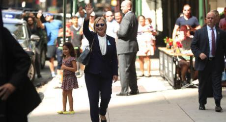 Hillary Clinton collapses at 9/11 memorial