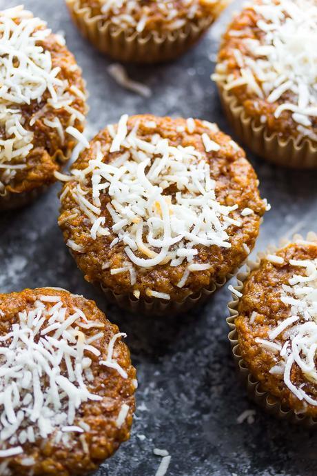 Coconut and Carrot High Protein Muffins
