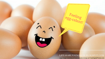 Feeling egg-celent!