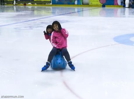 Ice skating family fun at The Rink