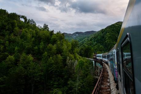 We took a 12 hour train ride to Montenegro one weekend, a classic and most spectacular (and somewhat long!) train journey through the mountains.