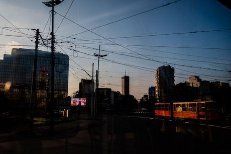 On the No. 2 tram