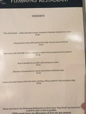 moness resort dessert menu