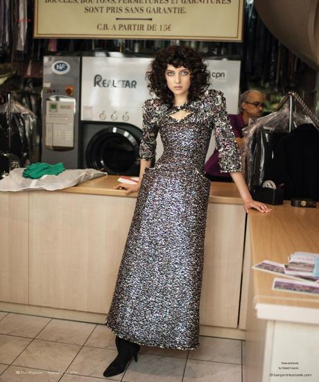 Sarah Engelland in Chanel Haute Couture © Benjamin Kanarek