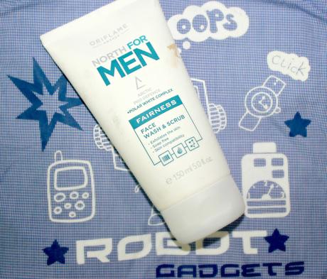 Oriflame North For Men Fairness Face Wash & Scrub Review