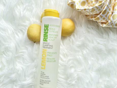 Lemon Hair Rinse for Natural Hair