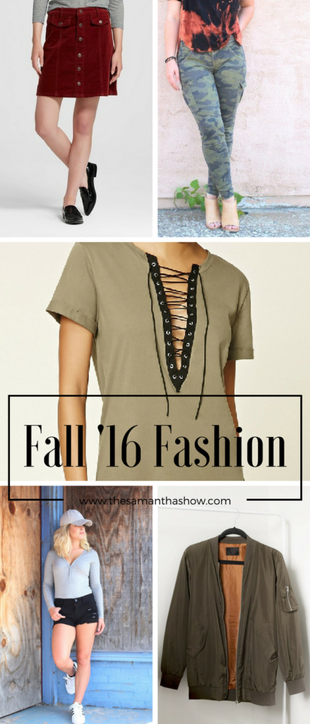 All the Fall Feels: Fall 2016 Fashion faves. 