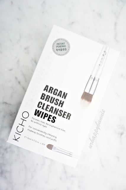 KICHO Argan Brush Cleanser Wipes & Cleanser Review