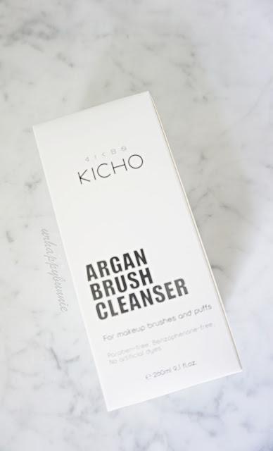 KICHO Argan Brush Cleanser Wipes & Cleanser Review