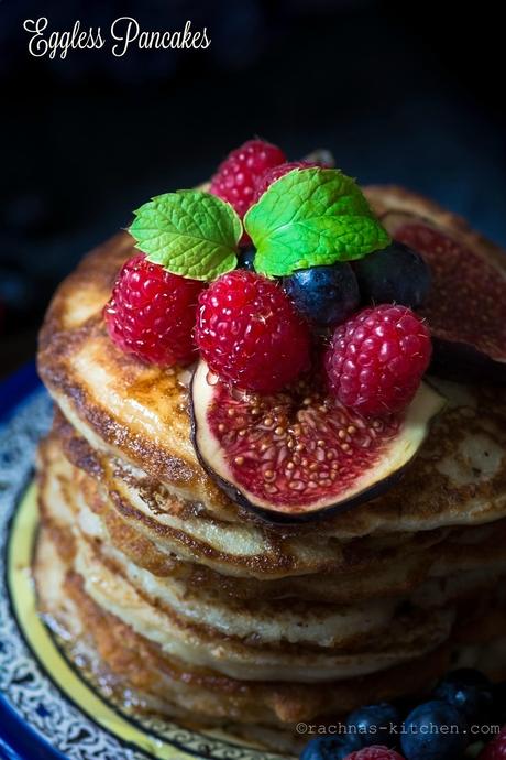 Eggless pancakes recipe | Pancakes without eggs