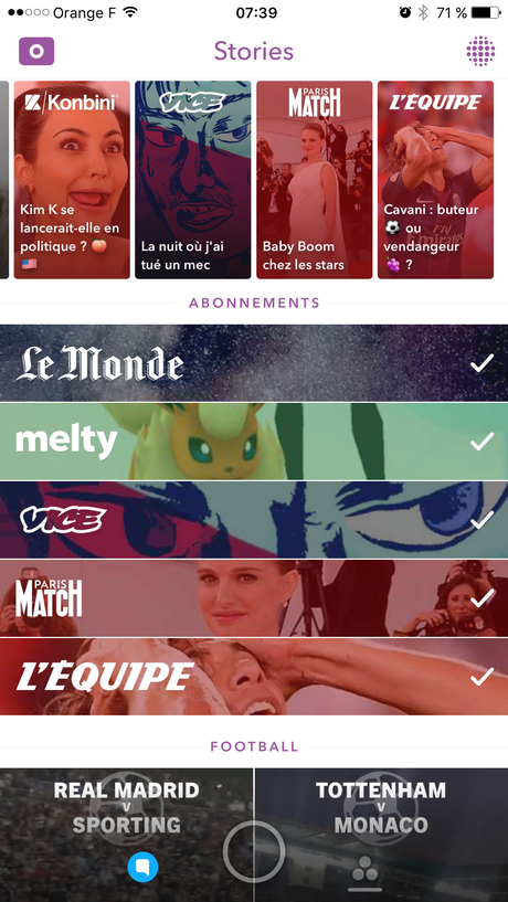 Paris Match goes Snapchat
